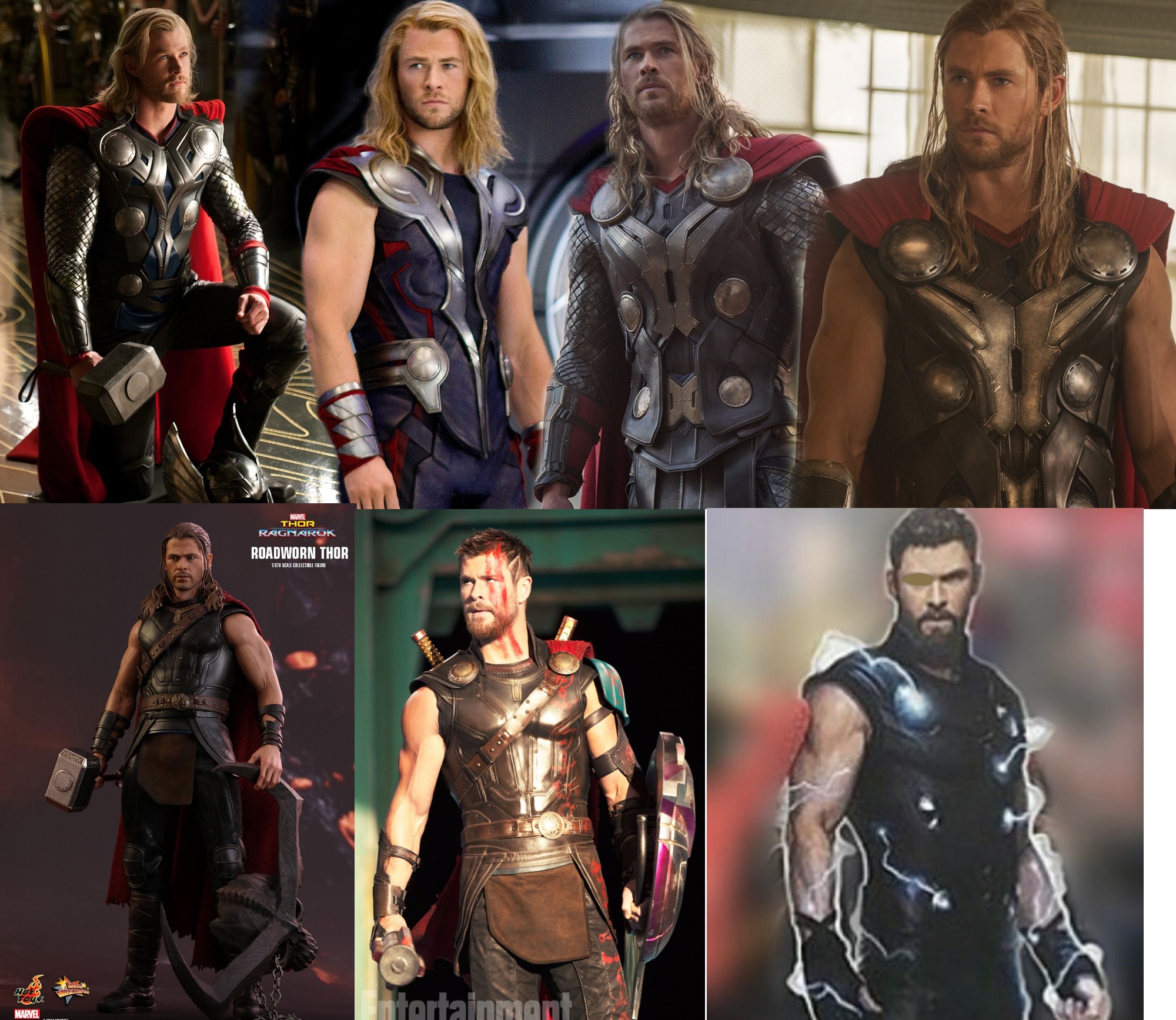 The Evolution of Thor in MCU Movies